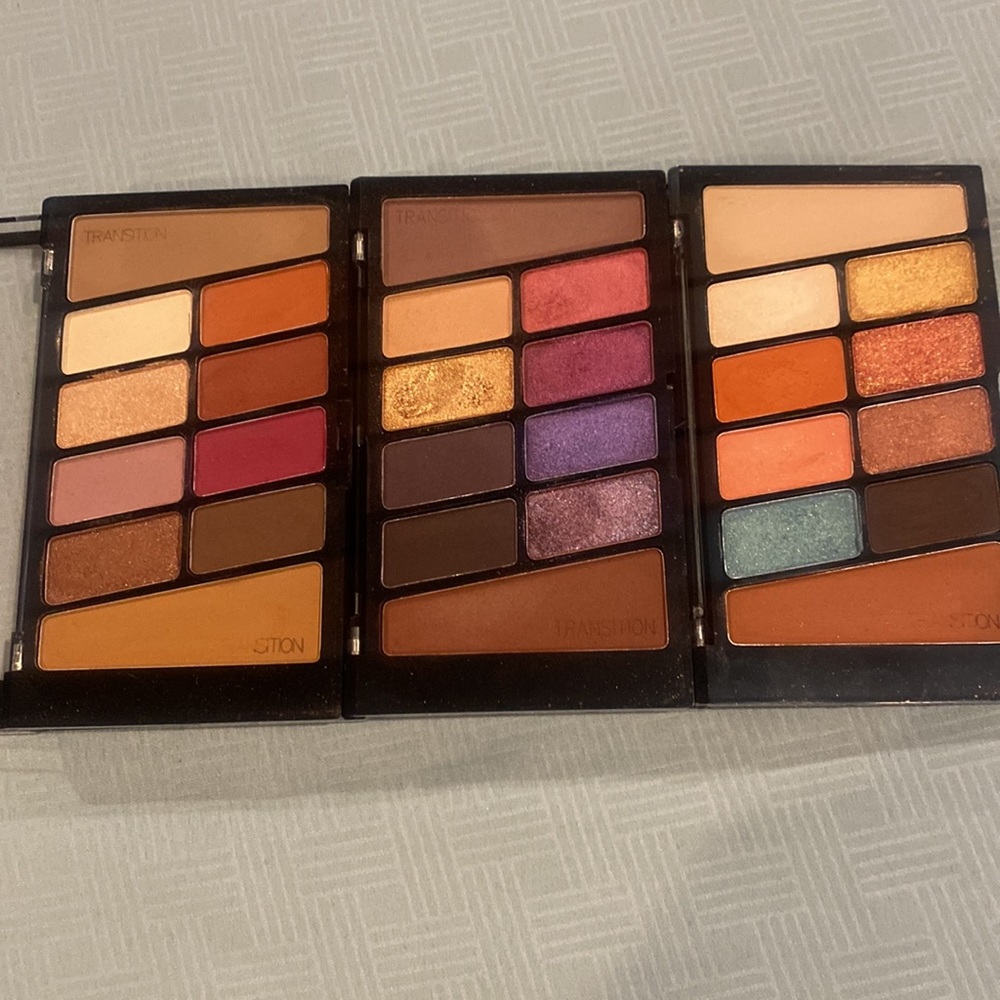 3 Wet N Wild Color Icon Eyeshadow Palettes